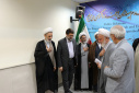 بازدید آیت الله حاج شیخ محمودمحمدی عراقی، مسئول دفتر مقام معظم رهبری در قم از پژوهشگاه حوزه و دانشگاه