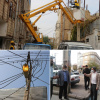 شبکه روشنایی محله امین آباد تجهیز و توسعه یافت